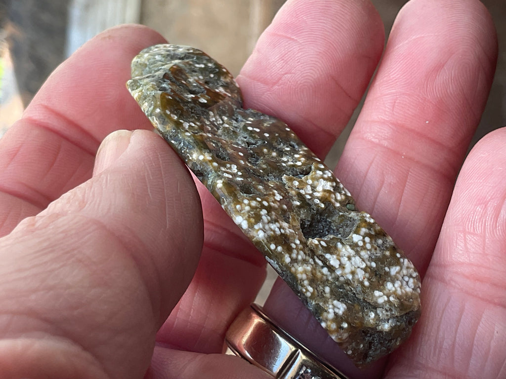 20g 8th Vein Ocean Jasper Polished Piece 3A