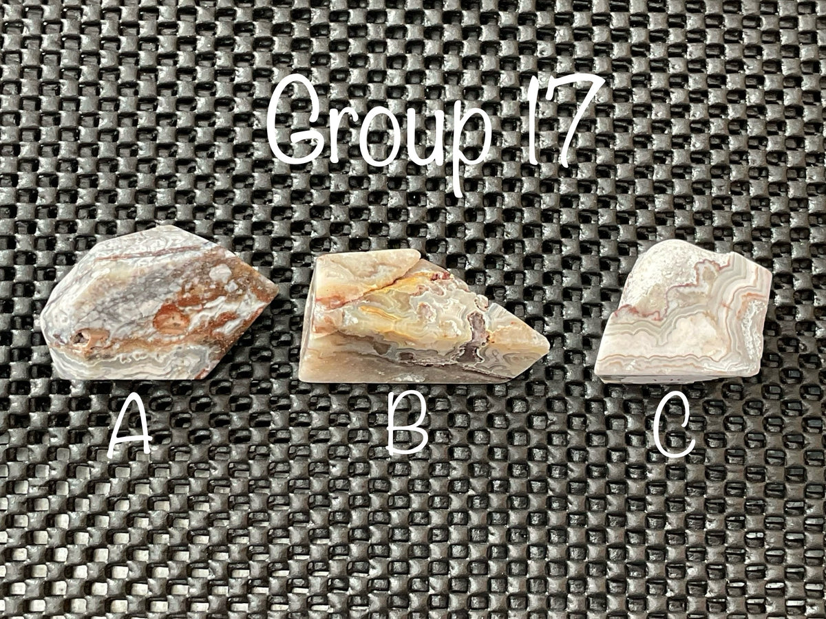 46g Mexican Crazy Lace Agate Freeform 17A