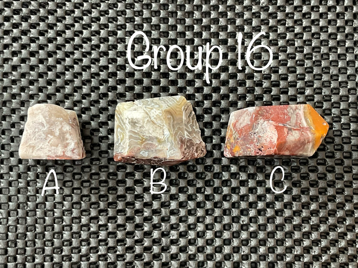 42g Mexican Crazy Lace Agate Freeform 16B