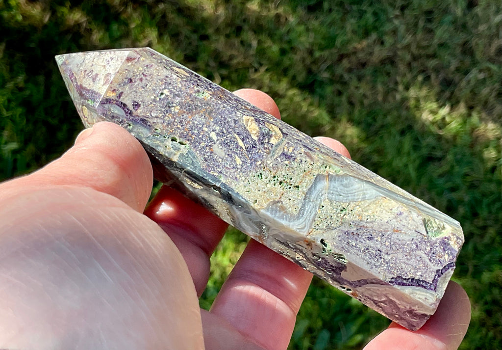 123g Brecciated Fluorite Generator 1B