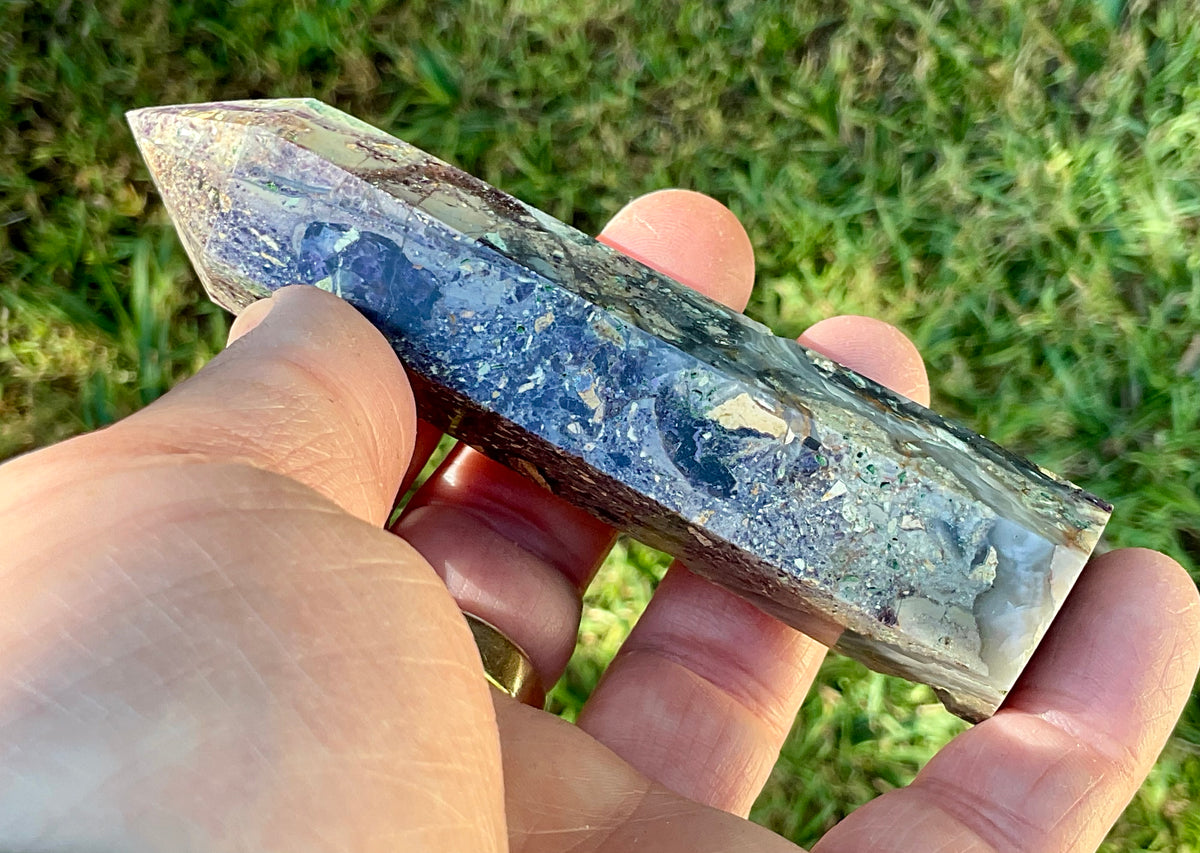 123g Brecciated Fluorite Generator 1B