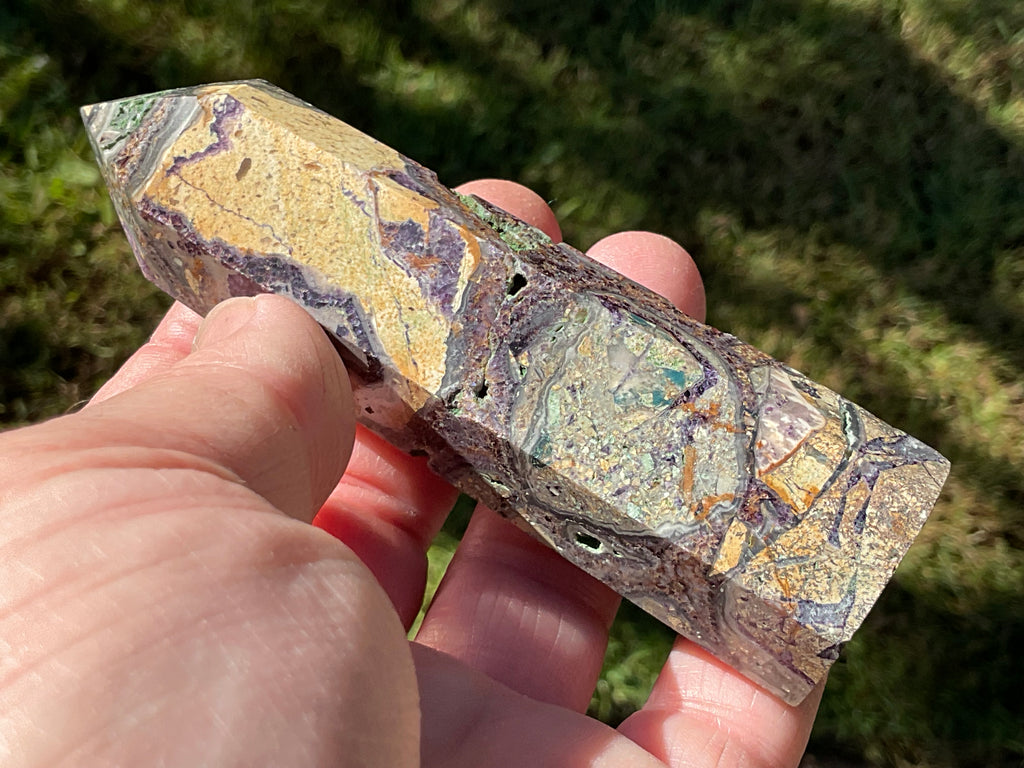 127g Brecciated Fluorite Generator 2A