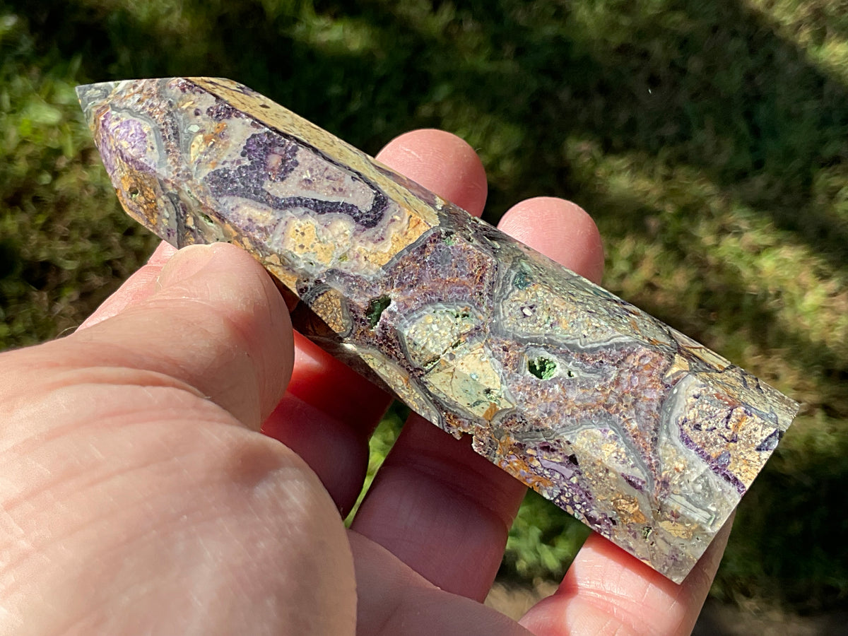 127g Brecciated Fluorite Generator 2A