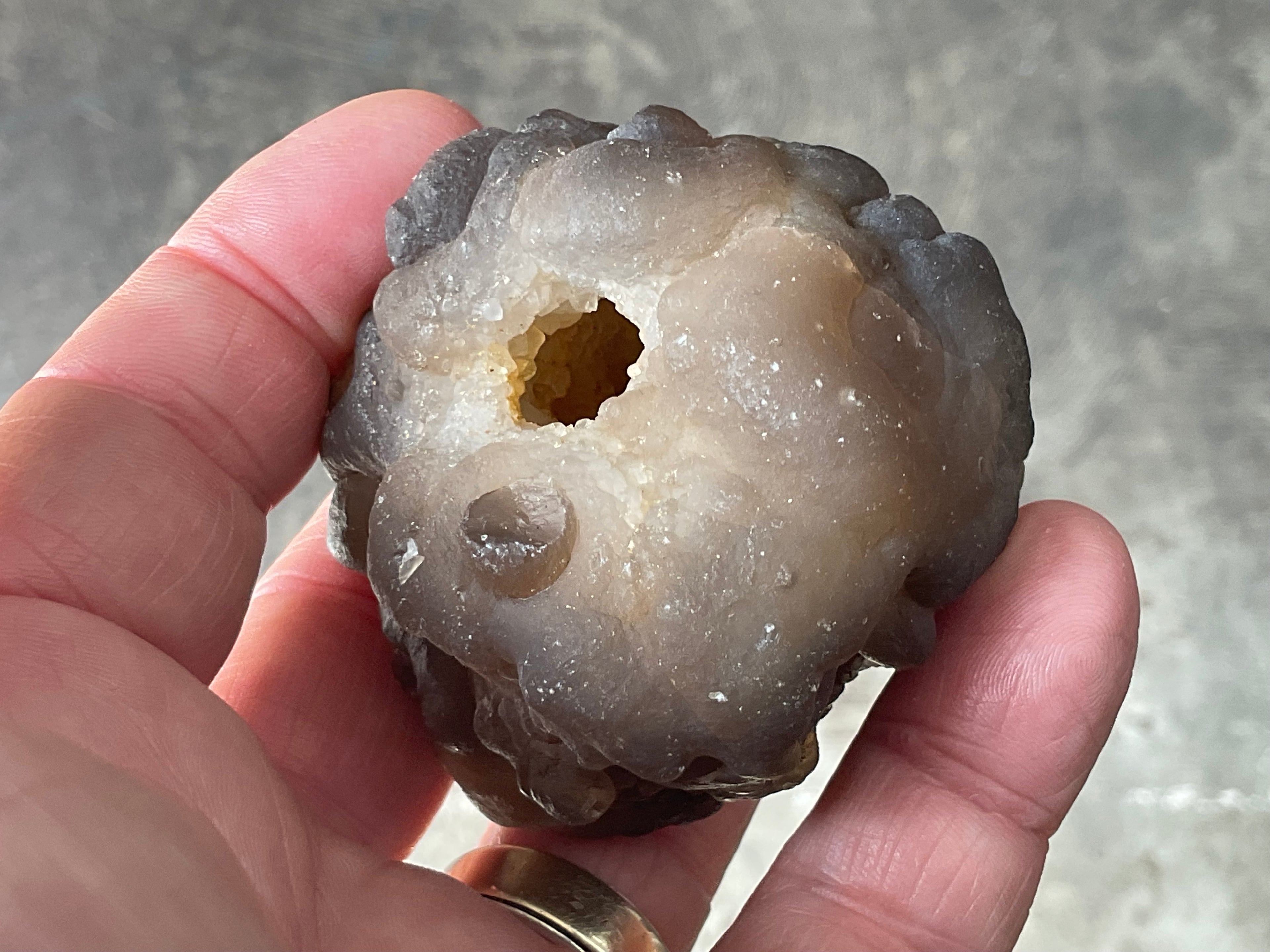 180g “Panda Agate” Natural Specimen 12C