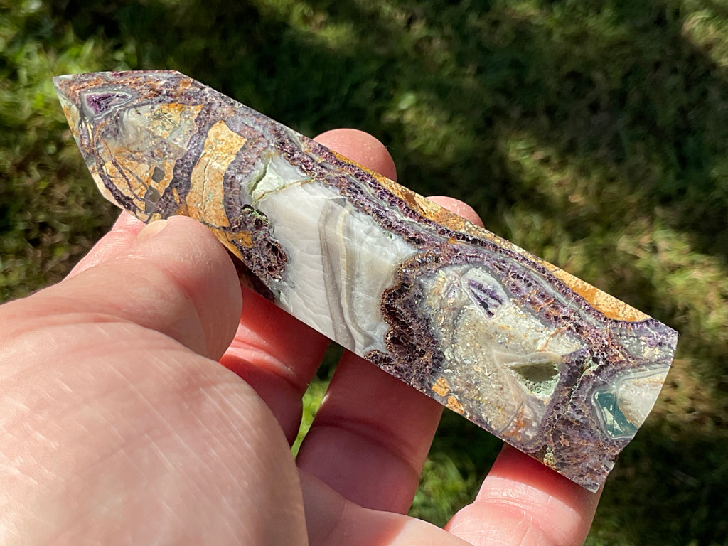 132g Brecciated Fluorite Generator 2B