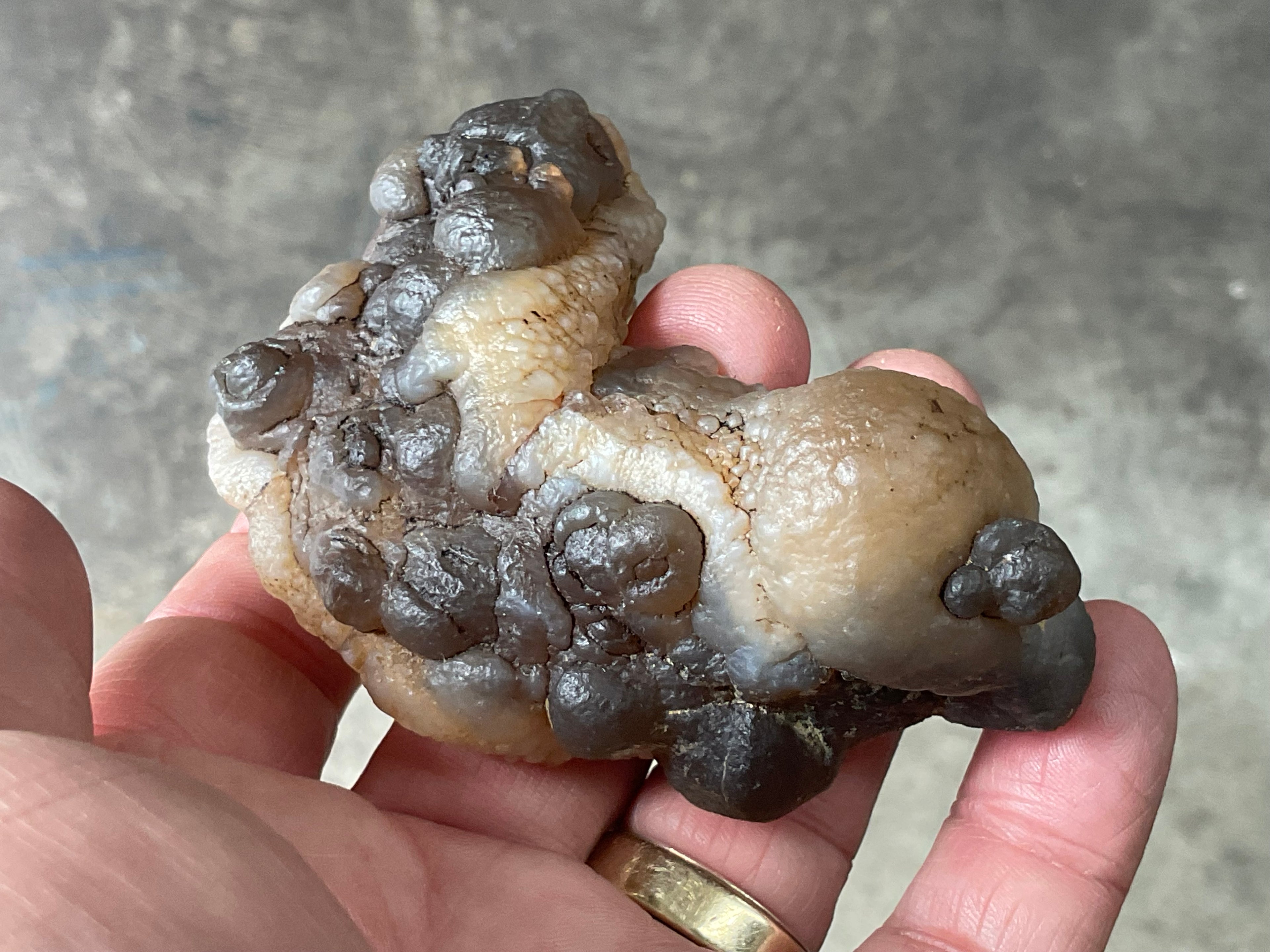 162g “Panda Agate” Natural Specimen 13A
