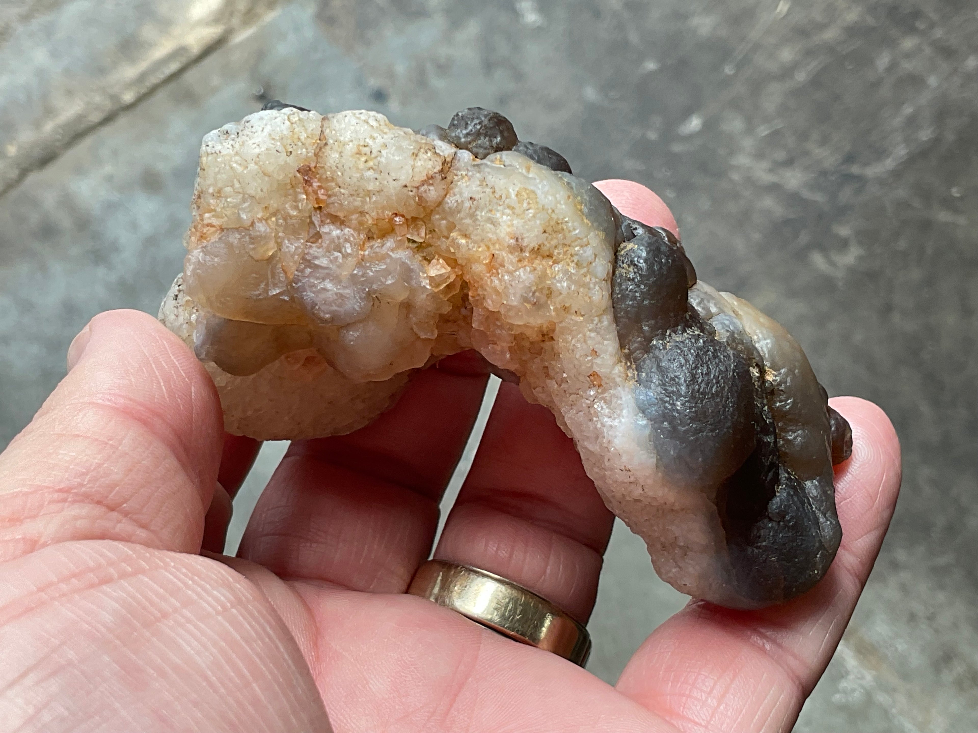 162g “Panda Agate” Natural Specimen 13A
