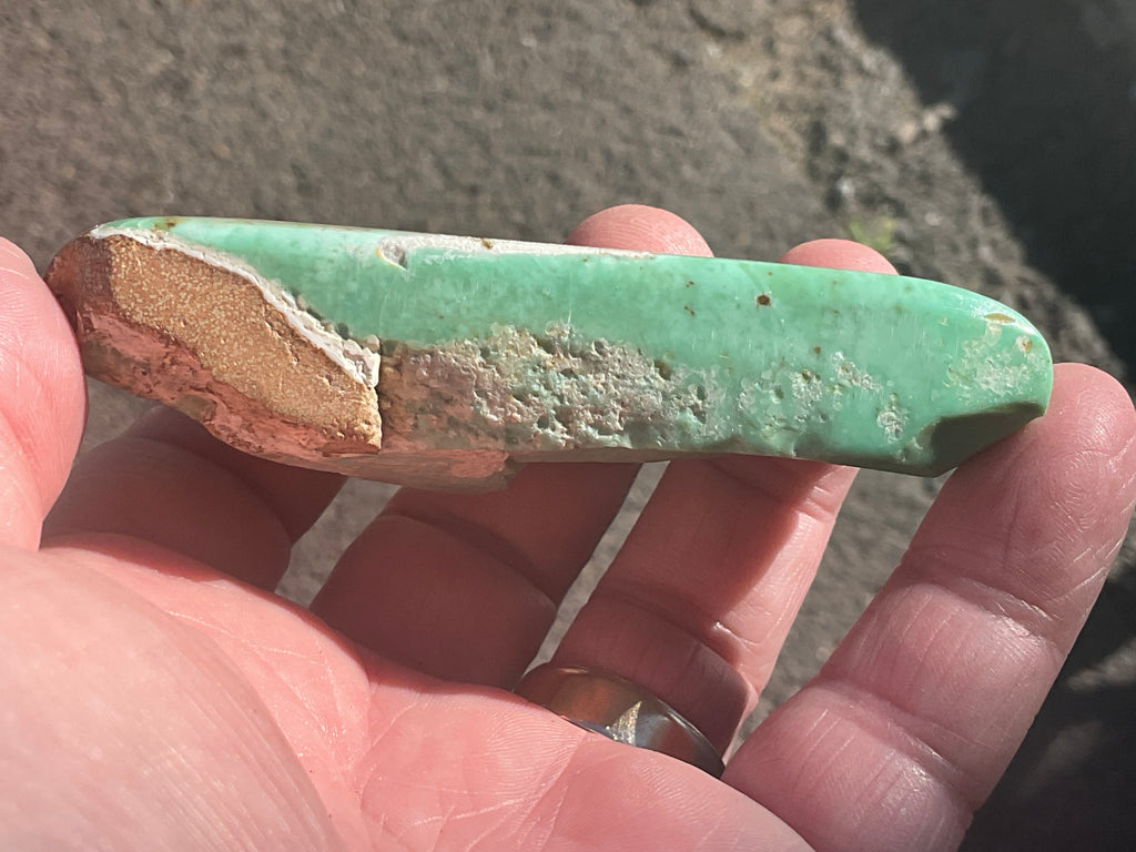 102g Polished Western Australian Variscite Piece 2B