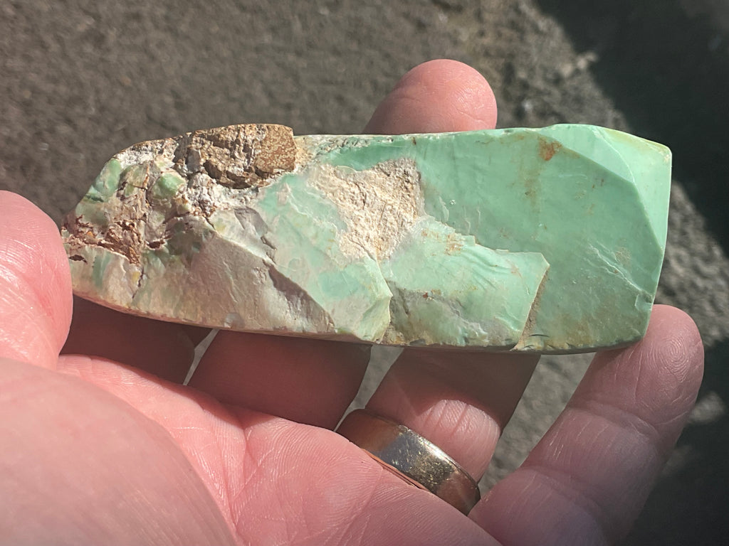 102g Polished Western Australian Variscite Piece 2B