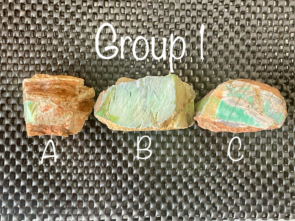 94g Sliced Western Australian Variscite Piece 1A