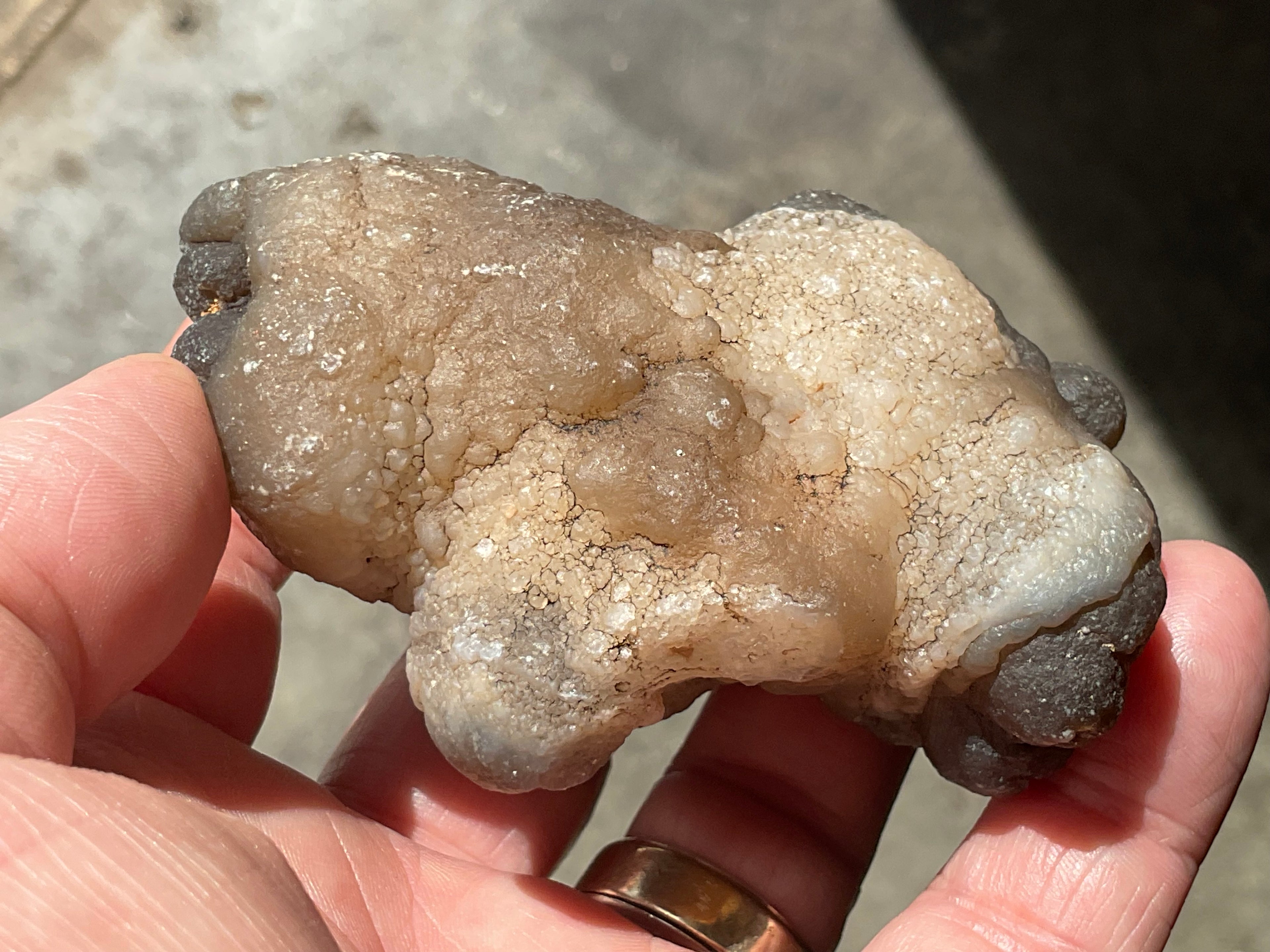 196g “Panda Agate” Natural Specimen 14A
