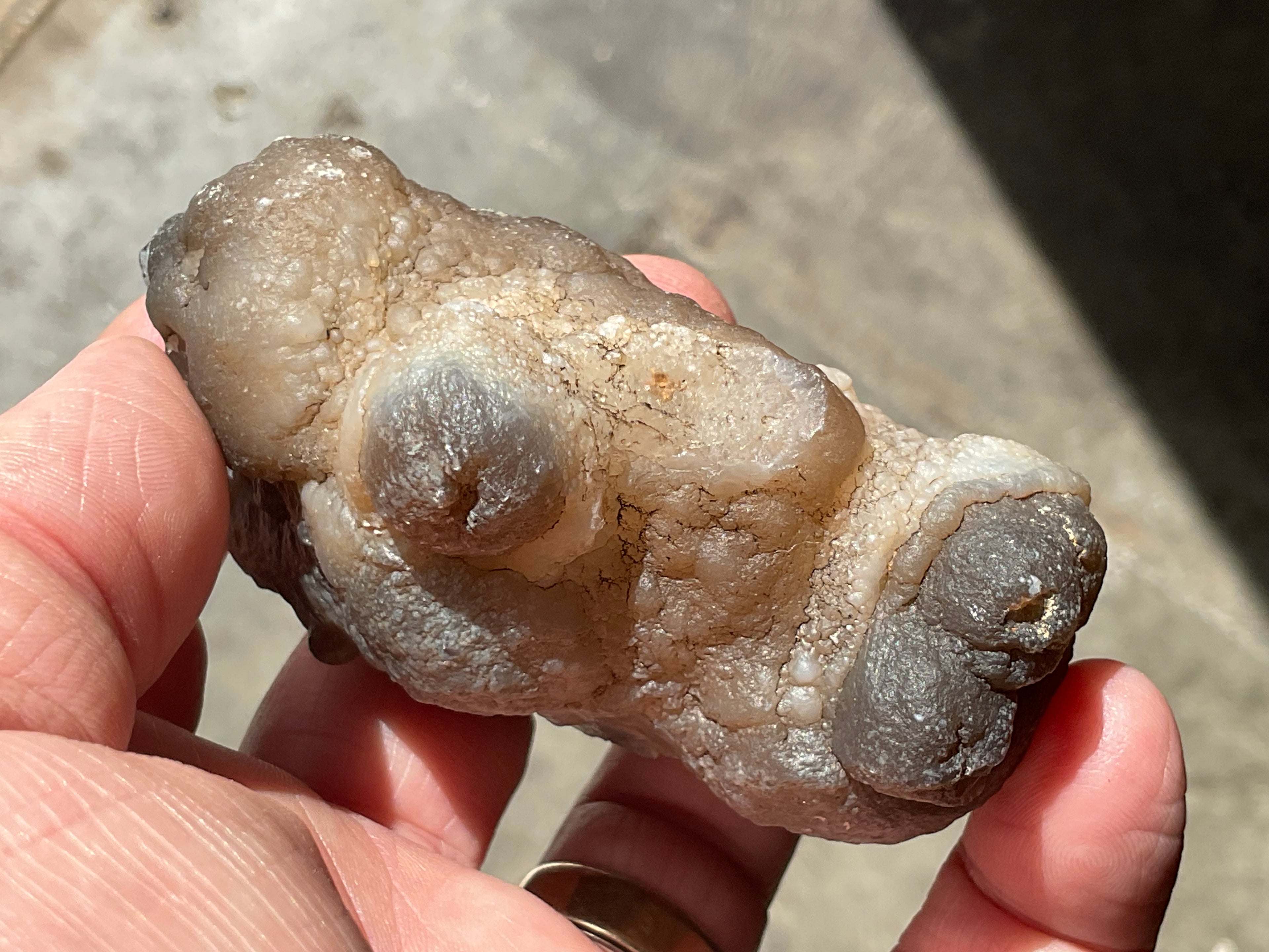 196g “Panda Agate” Natural Specimen 14A