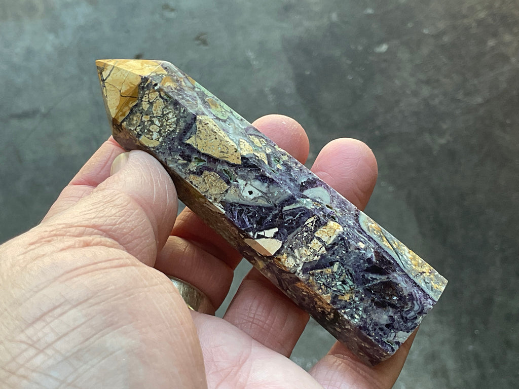 106g Brecciated Fluorite Generator 4A