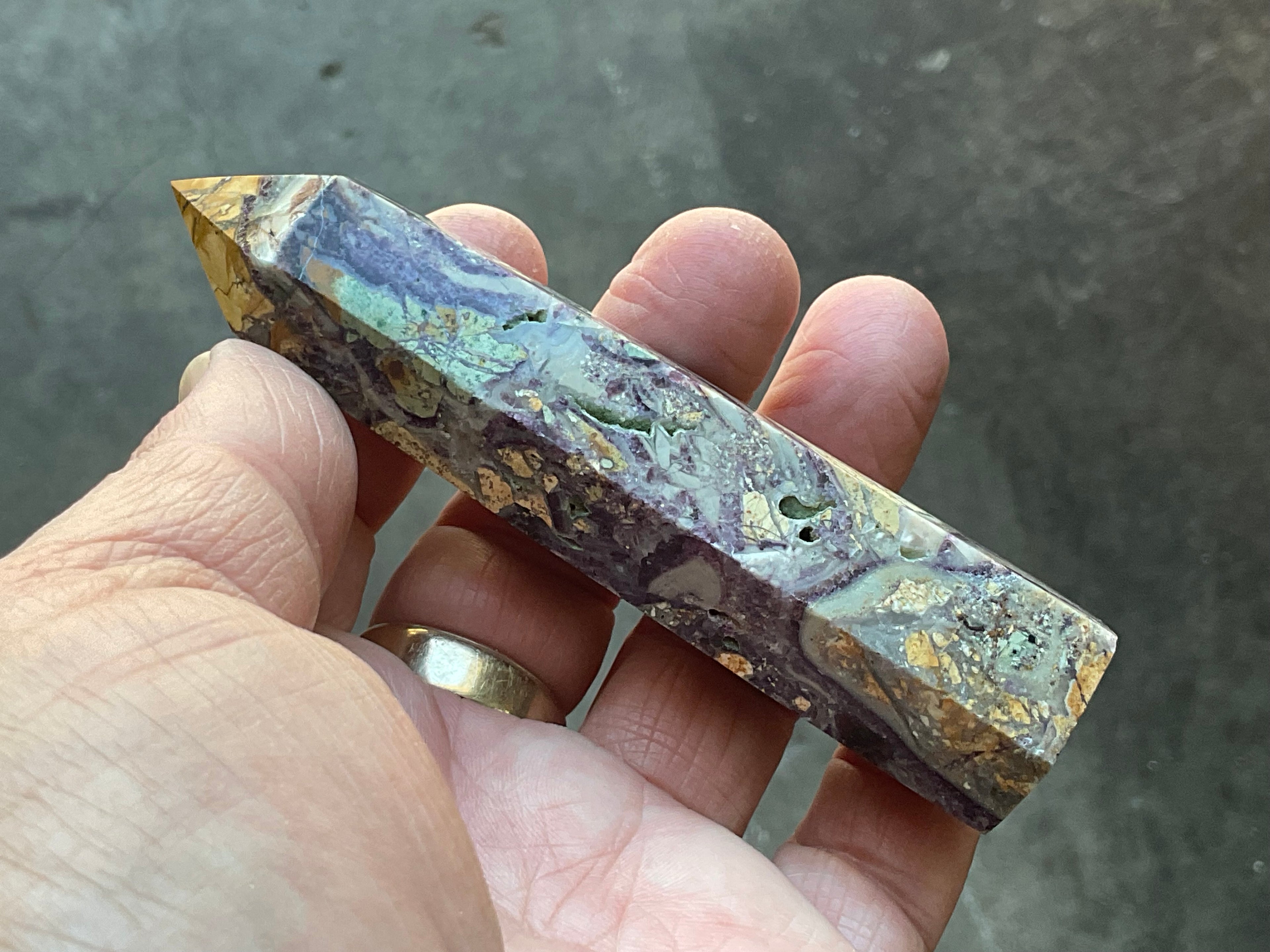 106g Brecciated Fluorite Generator 4A