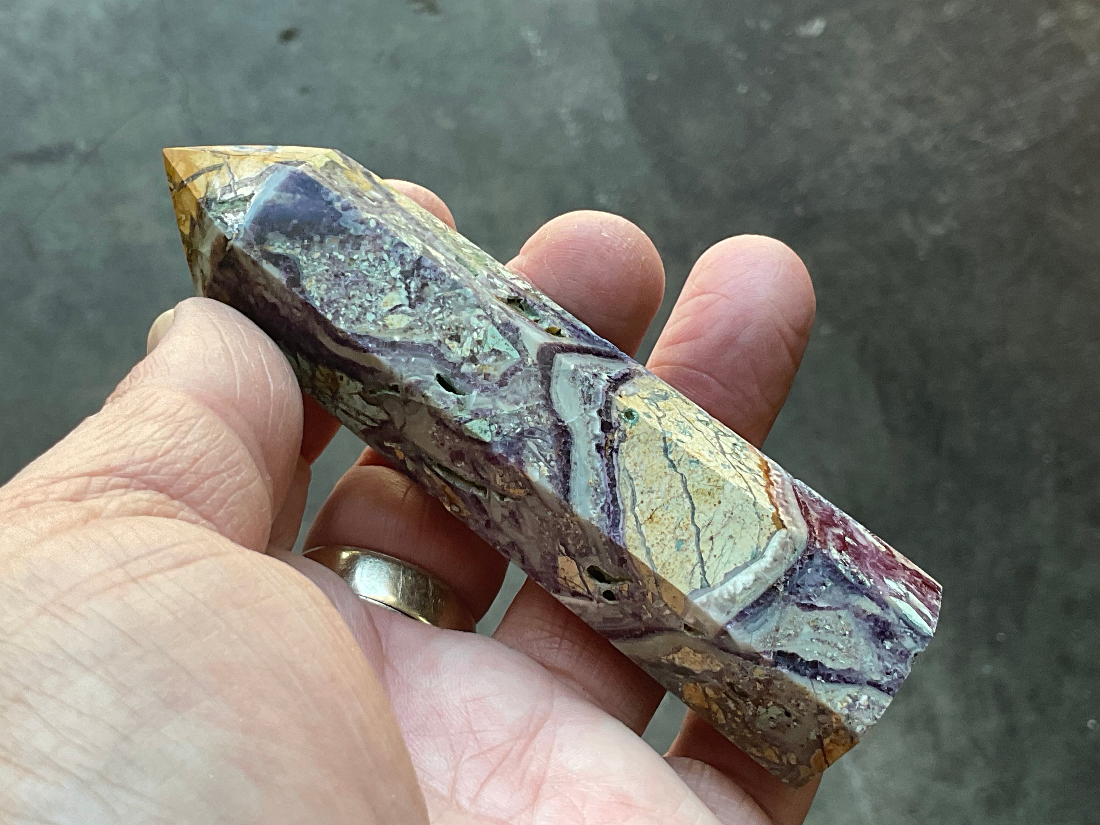 106g Brecciated Fluorite Generator 4A