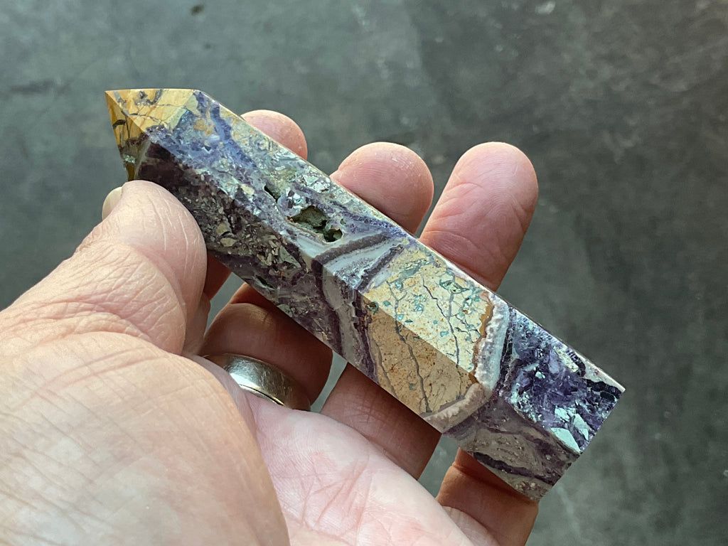 106g Brecciated Fluorite Generator 4A
