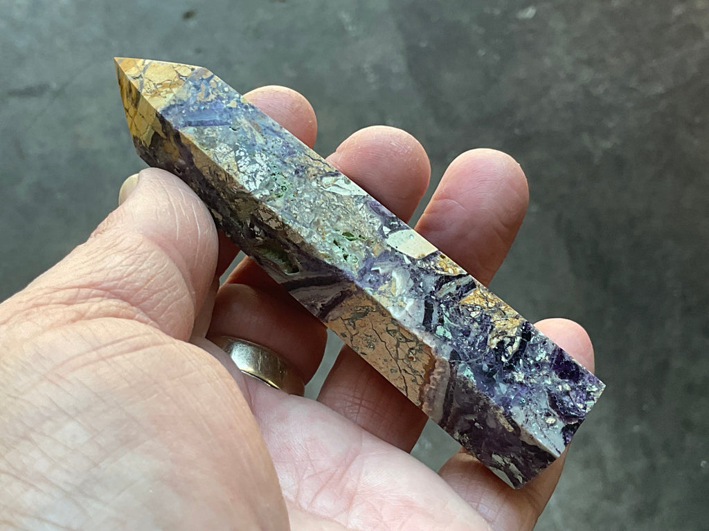 106g Brecciated Fluorite Generator 4A