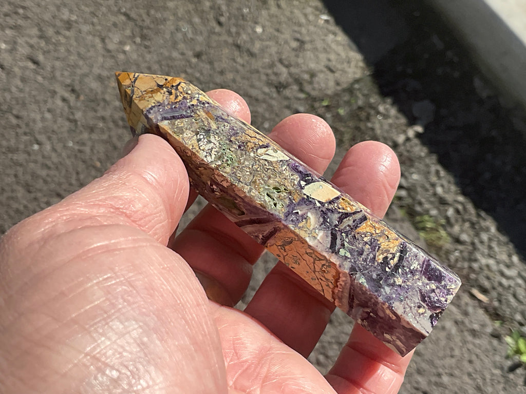106g Brecciated Fluorite Generator 4A