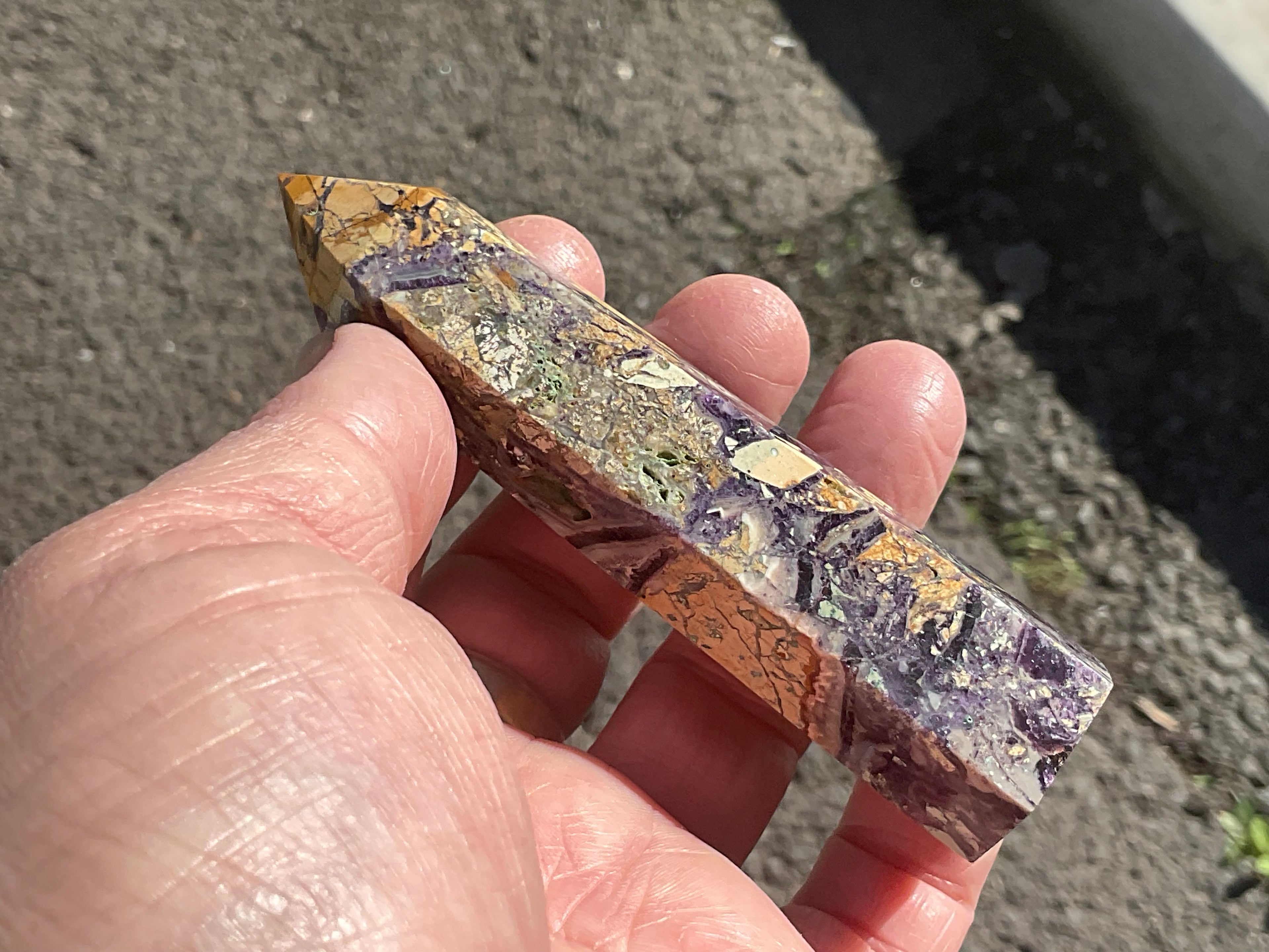 106g Brecciated Fluorite Generator 4A