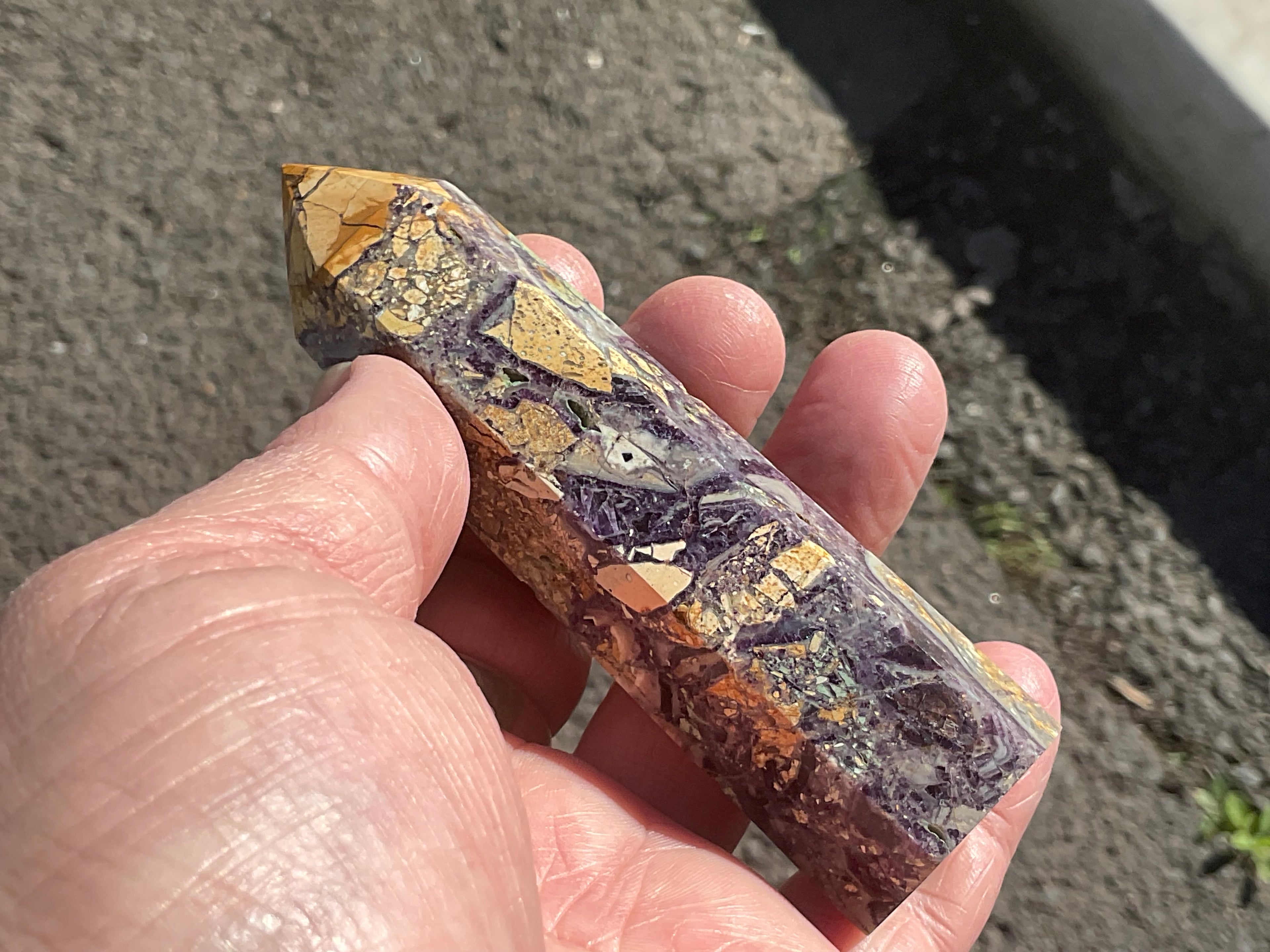 106g Brecciated Fluorite Generator 4A