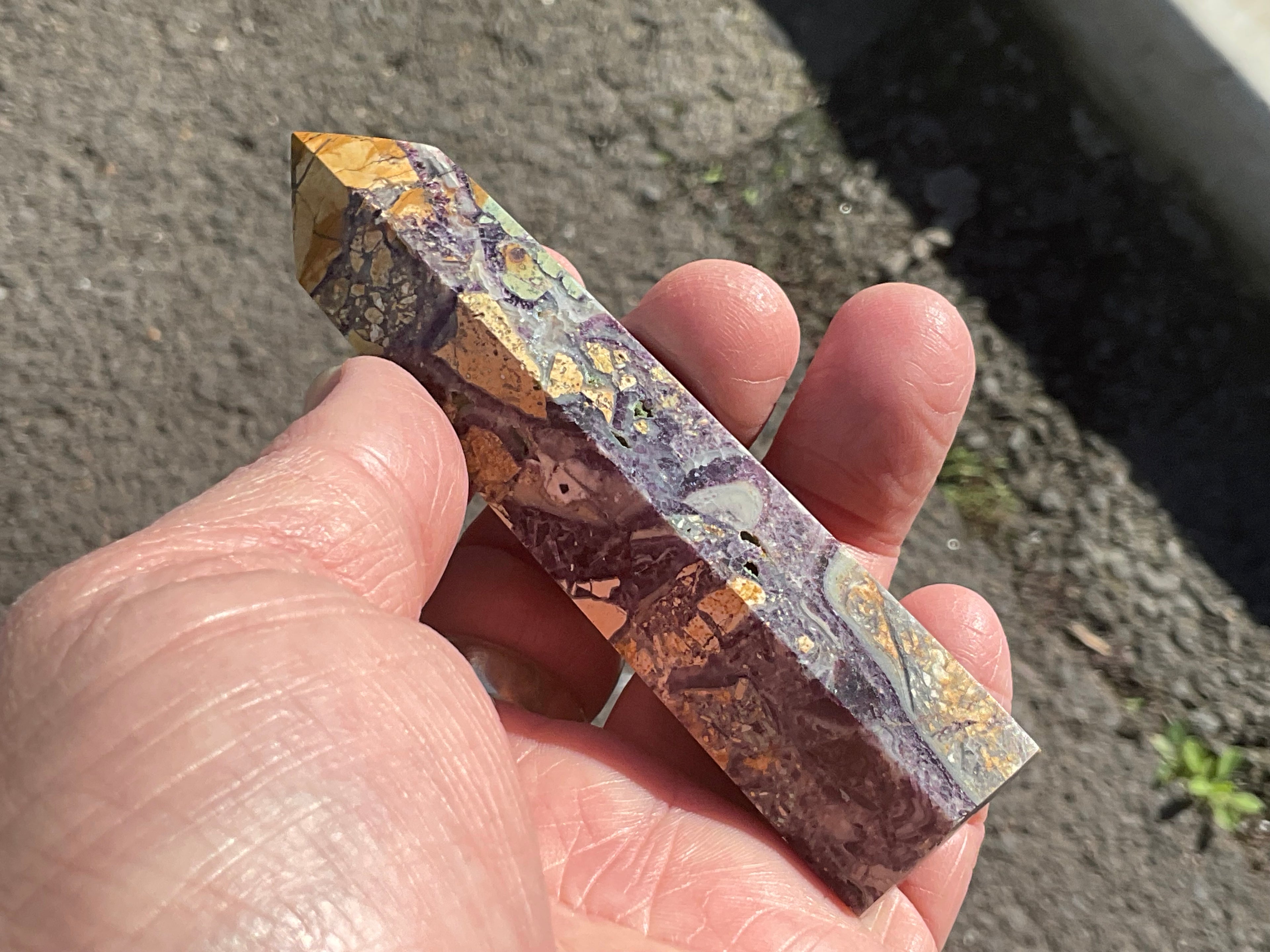 106g Brecciated Fluorite Generator 4A