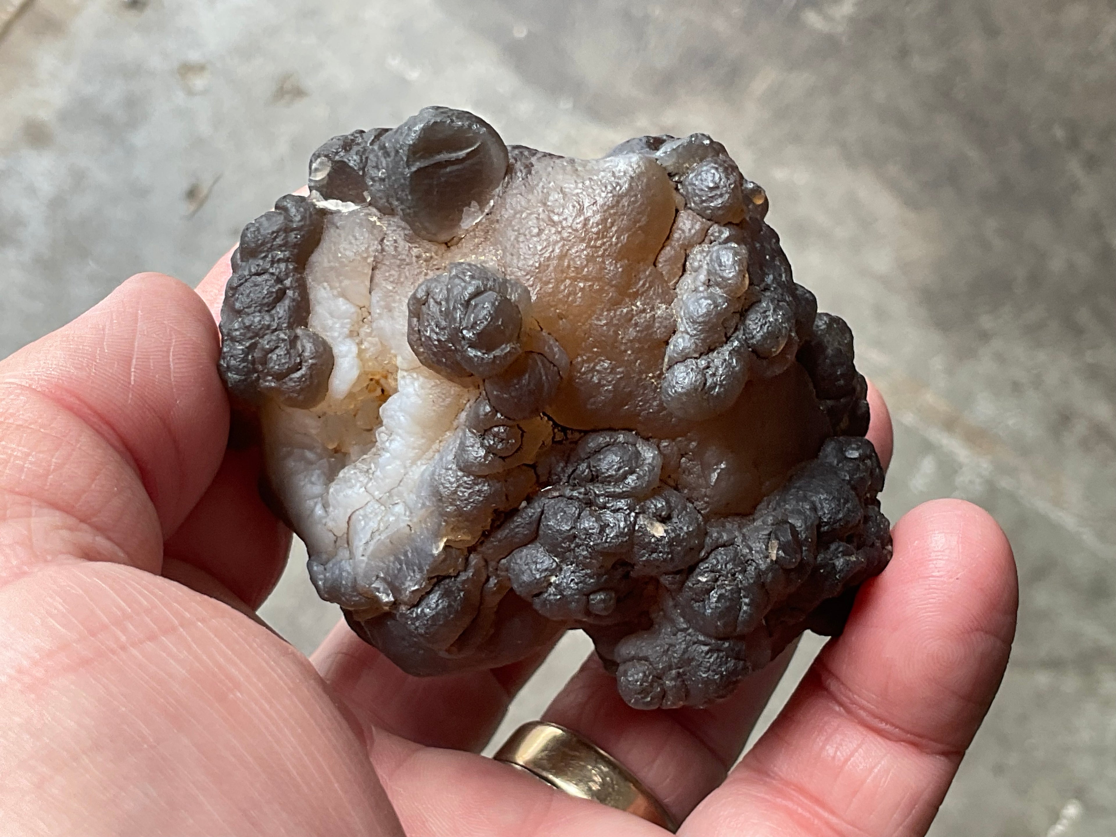 220g “Panda Agate” Natural Specimen 14B
