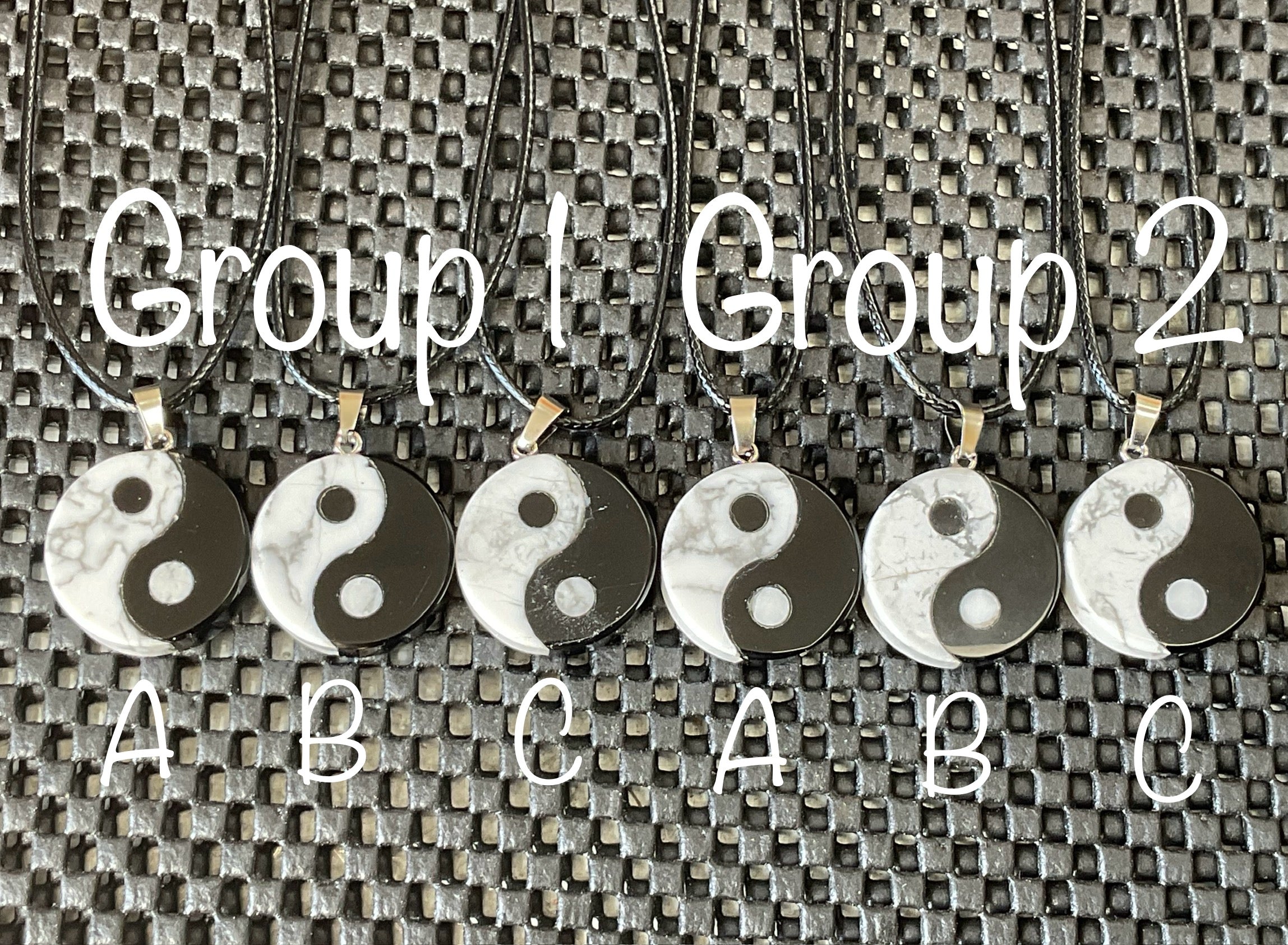 Yin Yang Stone Pendant