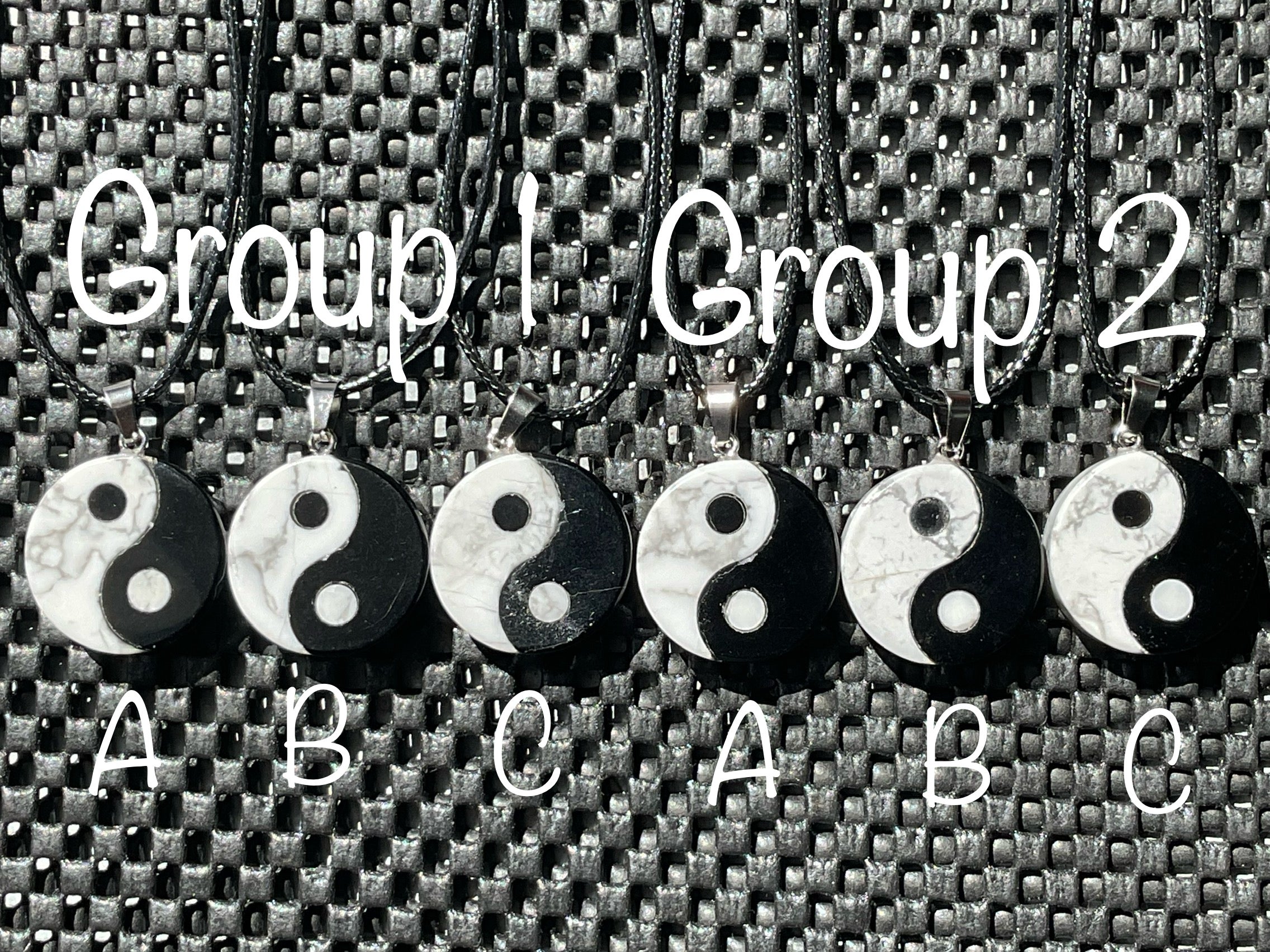 Yin Yang Stone Pendant