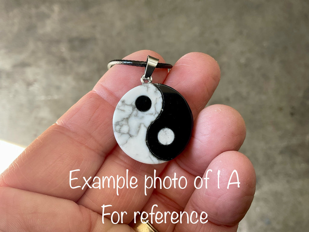 Yin Yang Stone Pendant