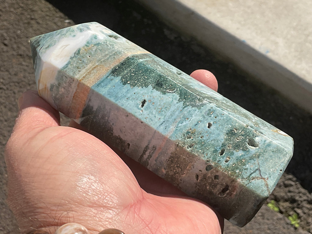 600g Pastel Ocean Jasper Generator D