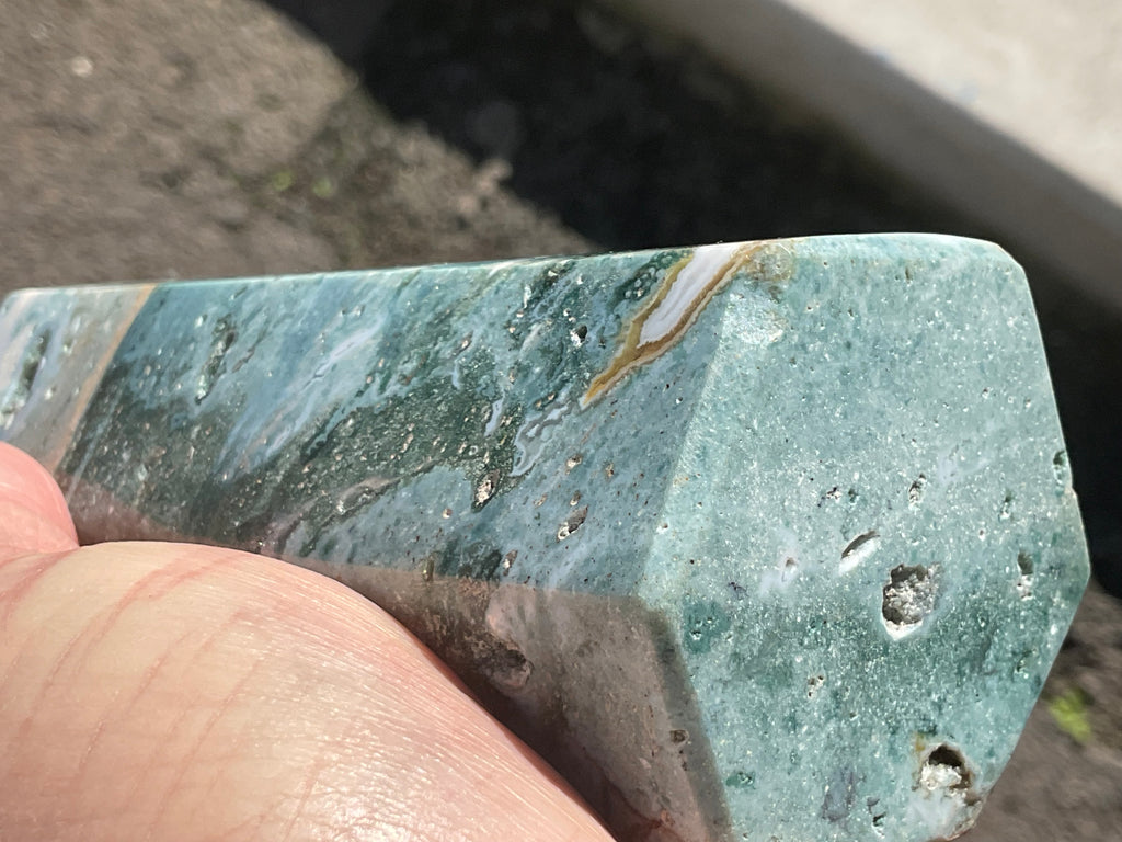 600g Pastel Ocean Jasper Generator D