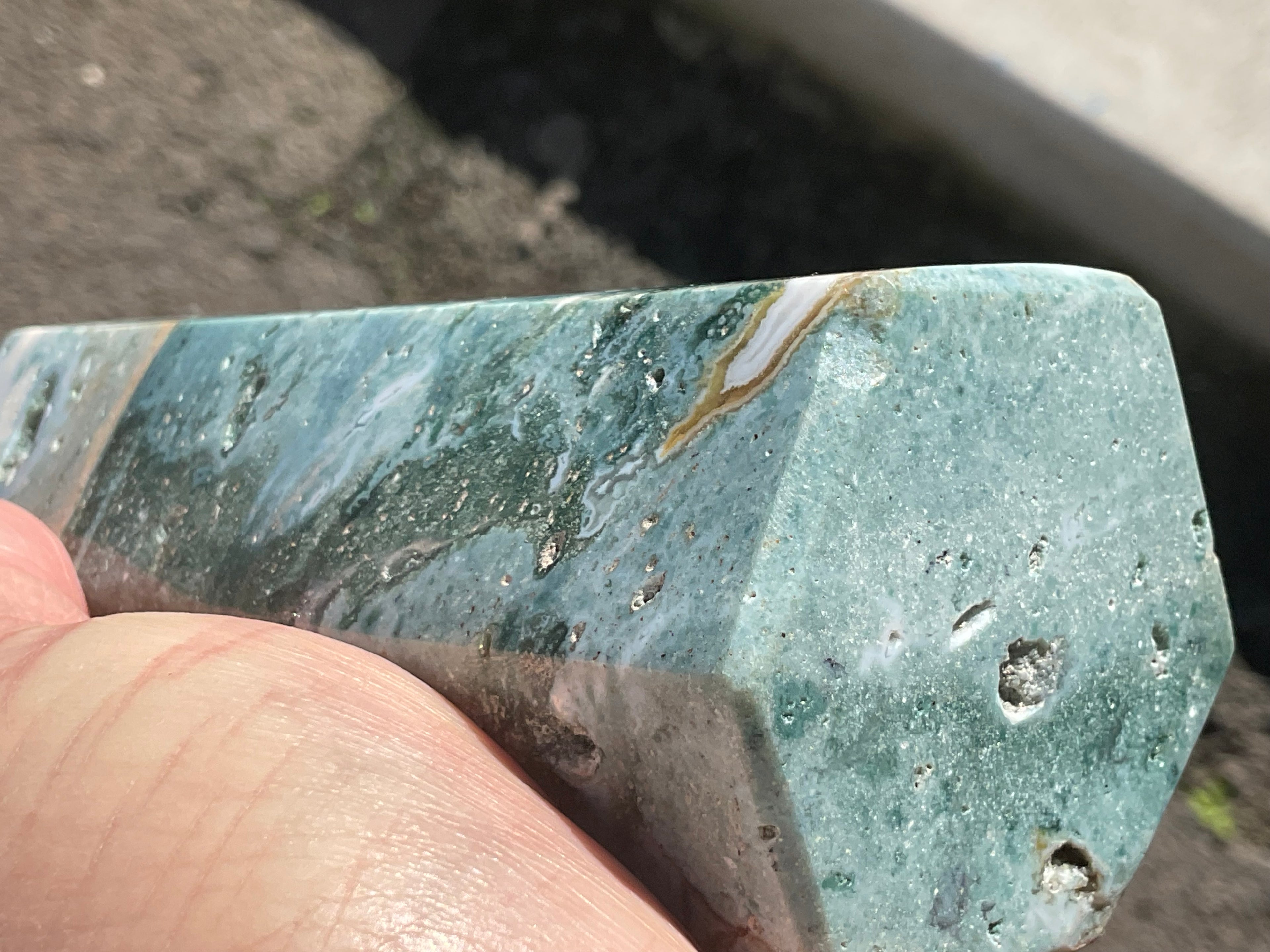 600g Pastel Ocean Jasper Generator D
