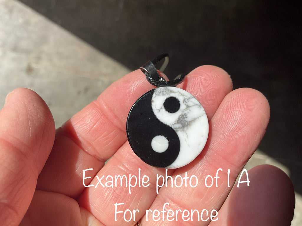 Yin Yang Stone Pendant