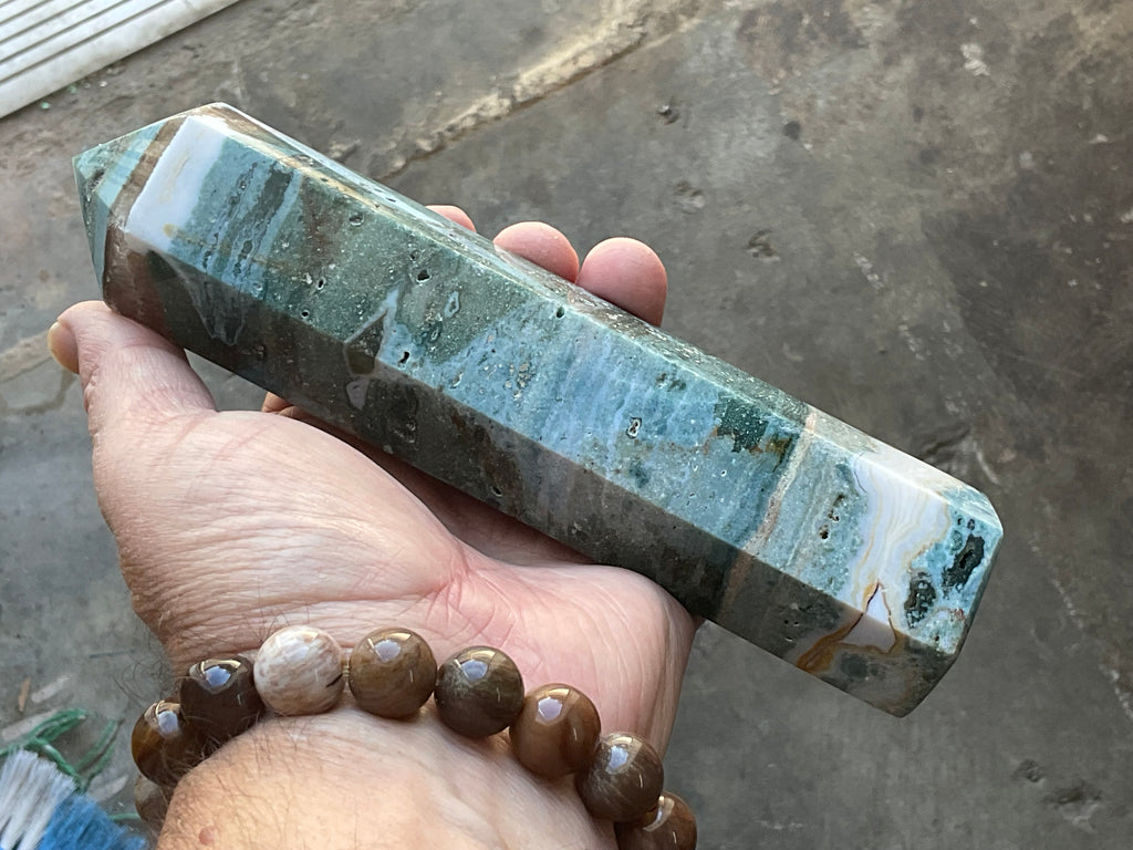 662g Pastel Ocean Jasper Generator C
