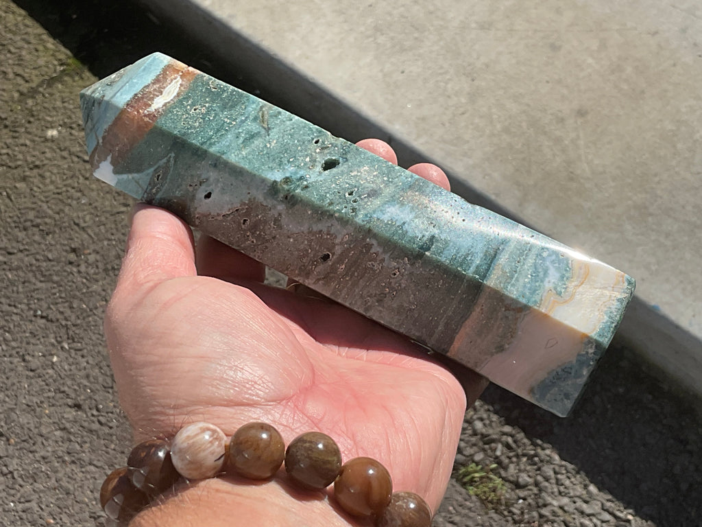 662g Pastel Ocean Jasper Generator C