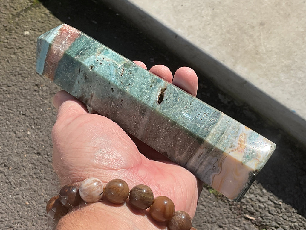 662g Pastel Ocean Jasper Generator C