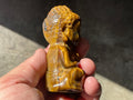 156g Tigers Eye Buddha Carving B