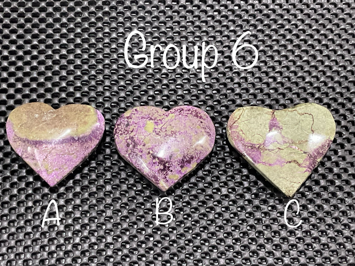 65g Atlantisite Heart 6A