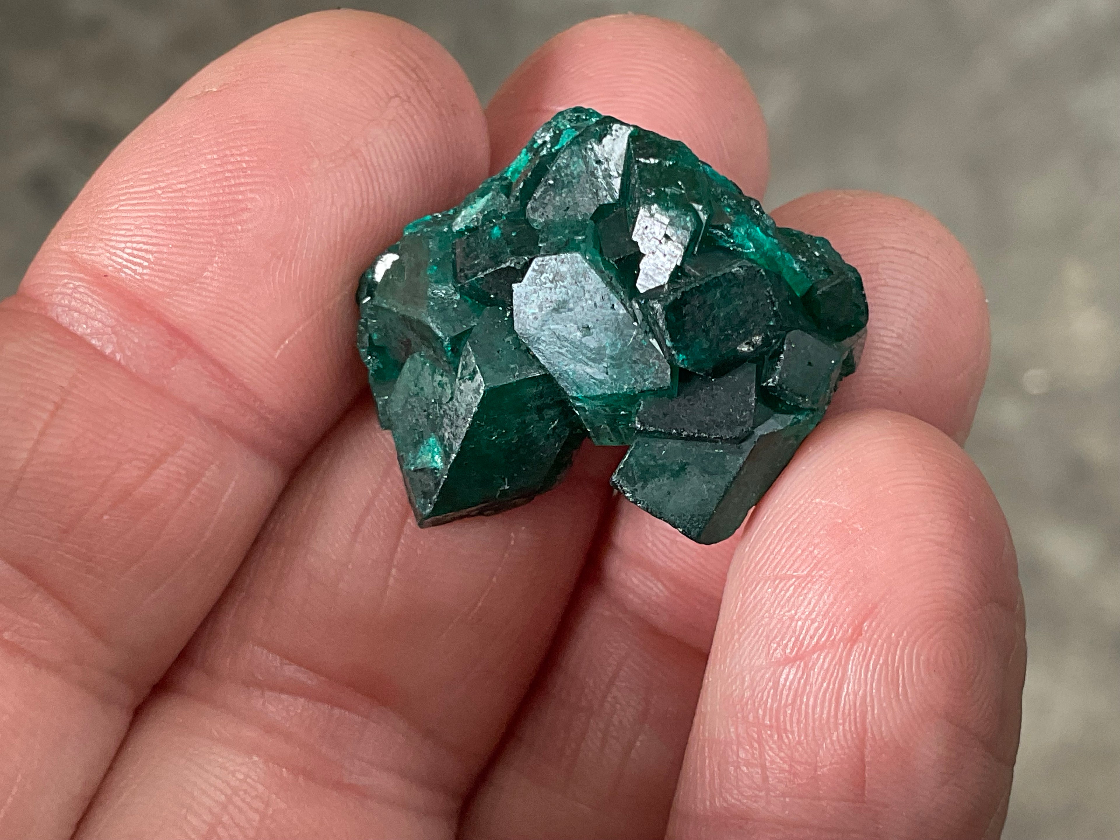RESERVED FOR ASHRA** 10g Congolese Dioptase Specimen C