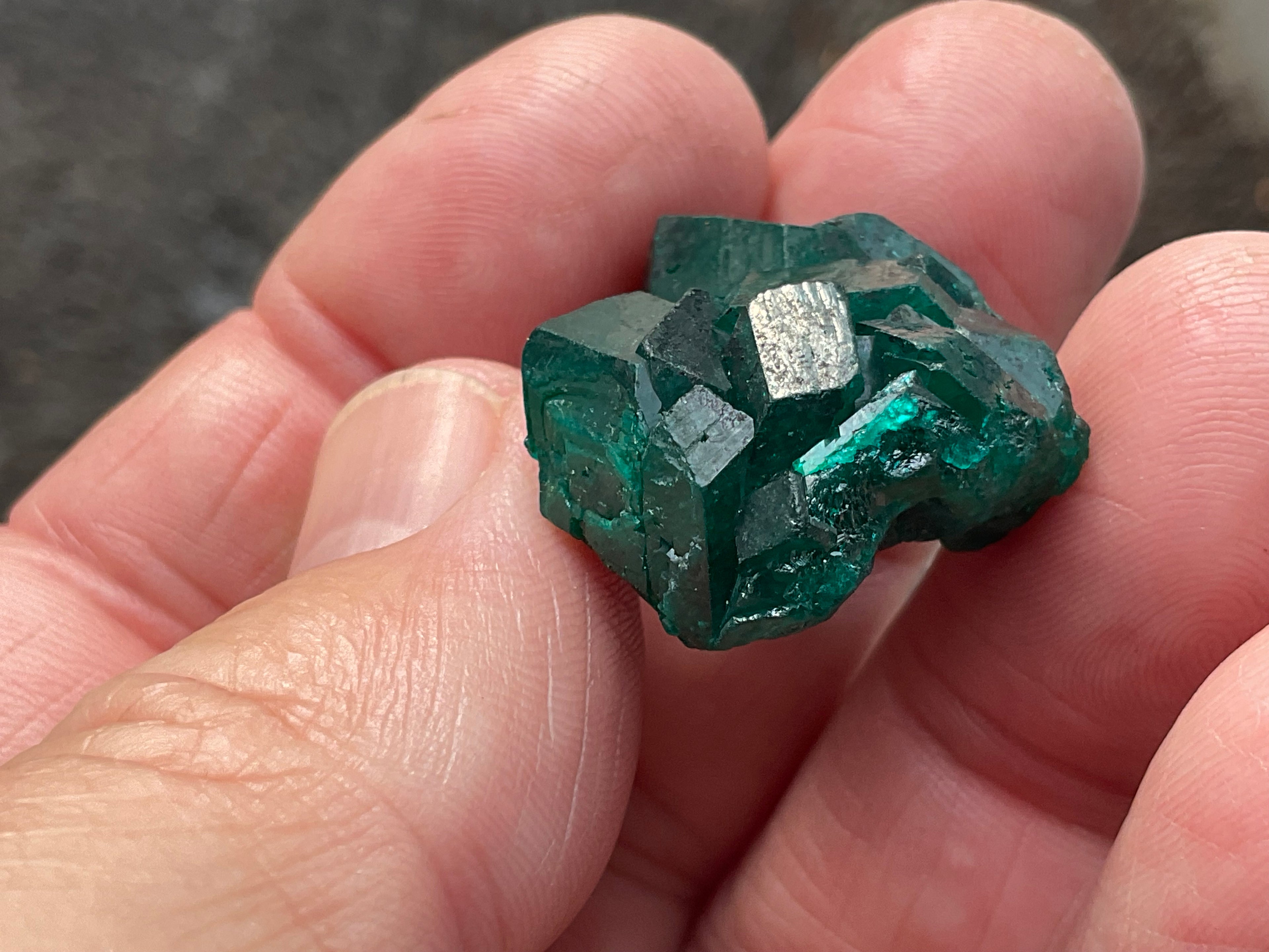 RESERVED FOR ASHRA** 10g Congolese Dioptase Specimen C