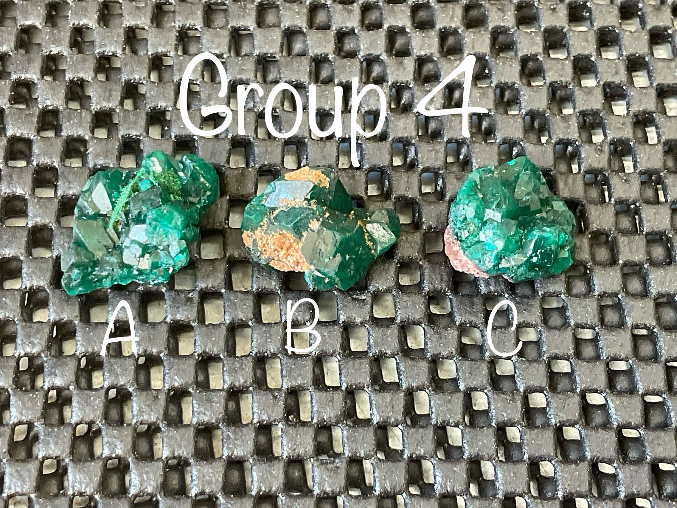 4g Congolese Dioptase Specimen 4A