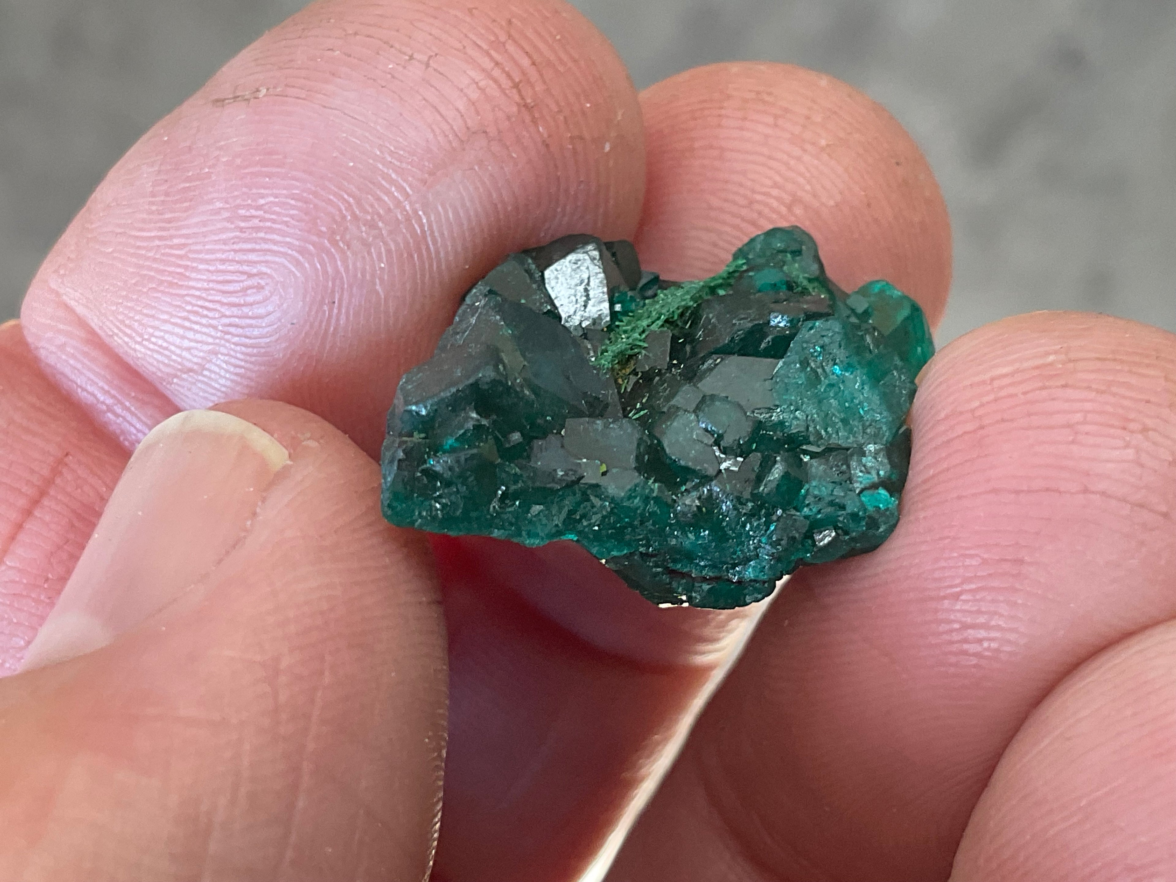 4g Congolese Dioptase Specimen 4A