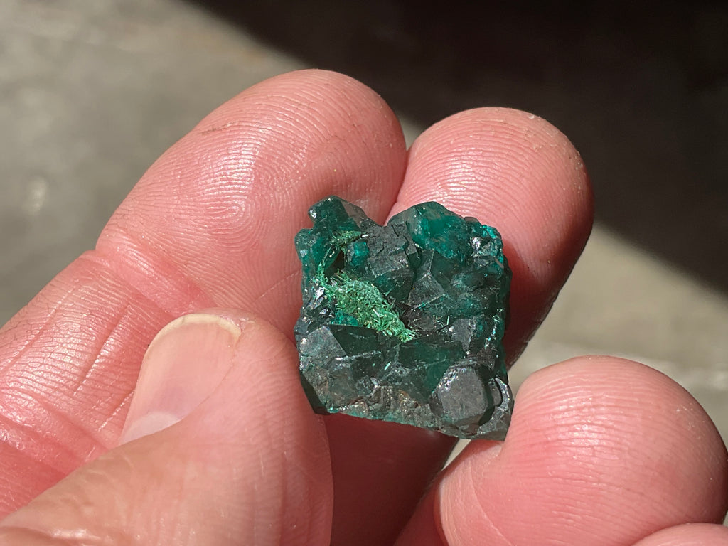4g Congolese Dioptase Specimen 4A