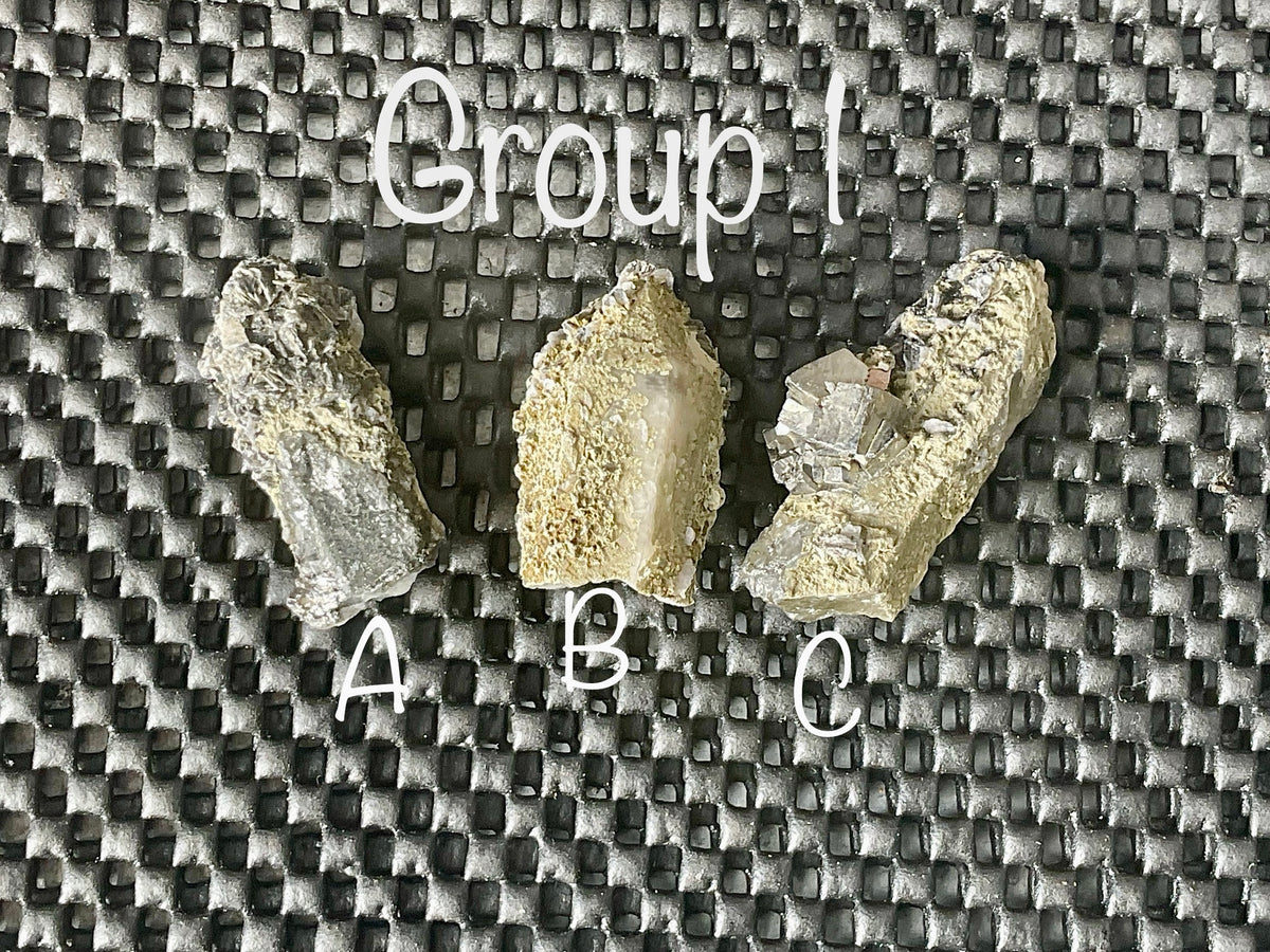 16g Quartz, Calcite and Arsenopyrite Specimen 1B
