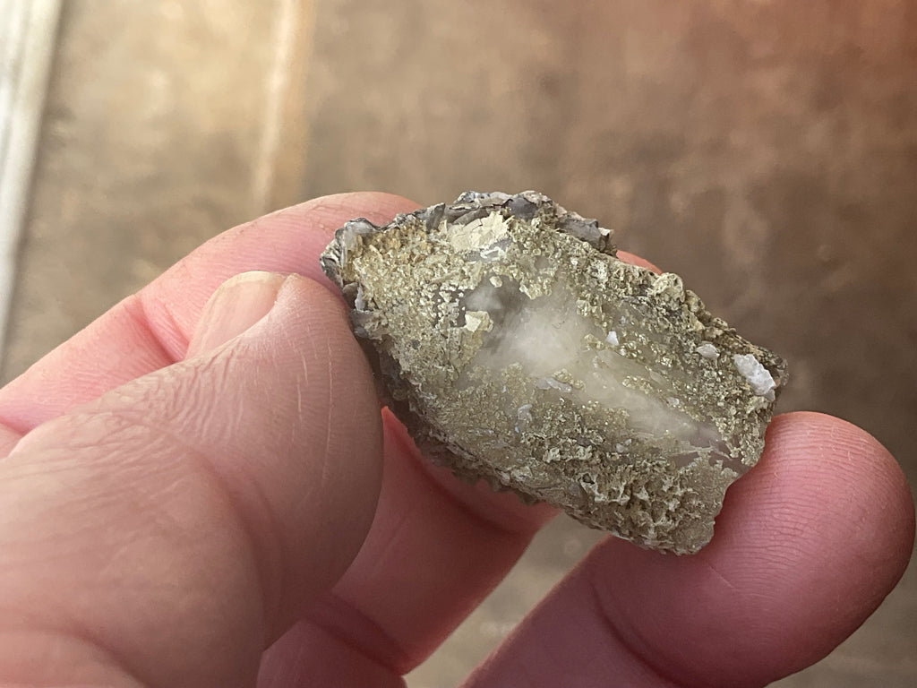 16g Quartz, Calcite and Arsenopyrite Specimen 1B
