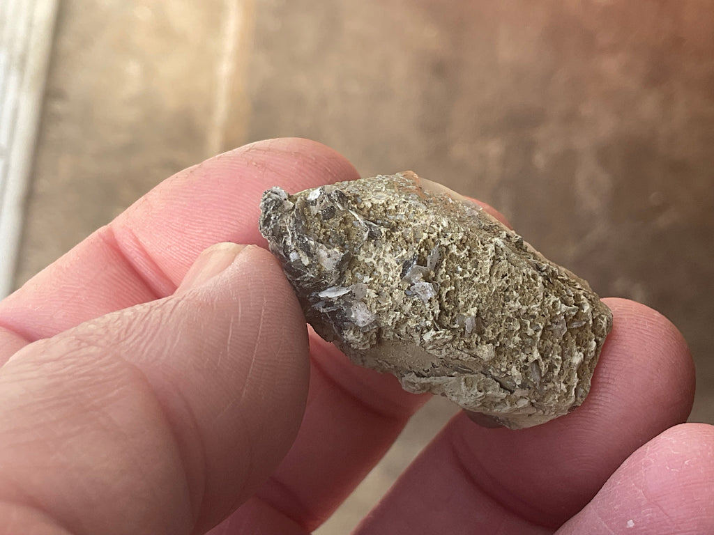 16g Quartz, Calcite and Arsenopyrite Specimen 1B