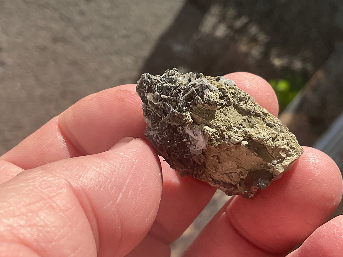 16g Quartz, Calcite and Arsenopyrite Specimen 1B