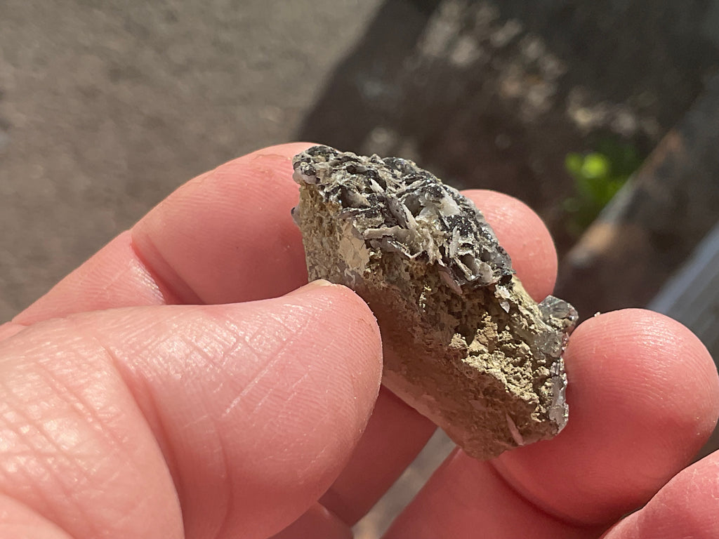 16g Quartz, Calcite and Arsenopyrite Specimen 1B