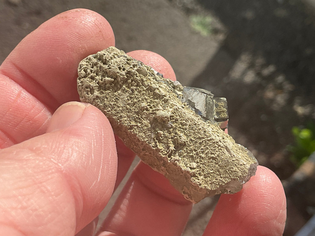 20g Quartz, Calcite and Arsenopyrite Specimen 1C
