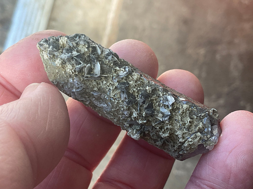 24g Quartz, Calcite and Arsenopyrite Specimen 2B